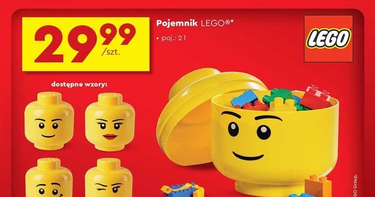 Pojemniki LEGO od soboty w Biedronce /Biedronka /INTERIA.PL