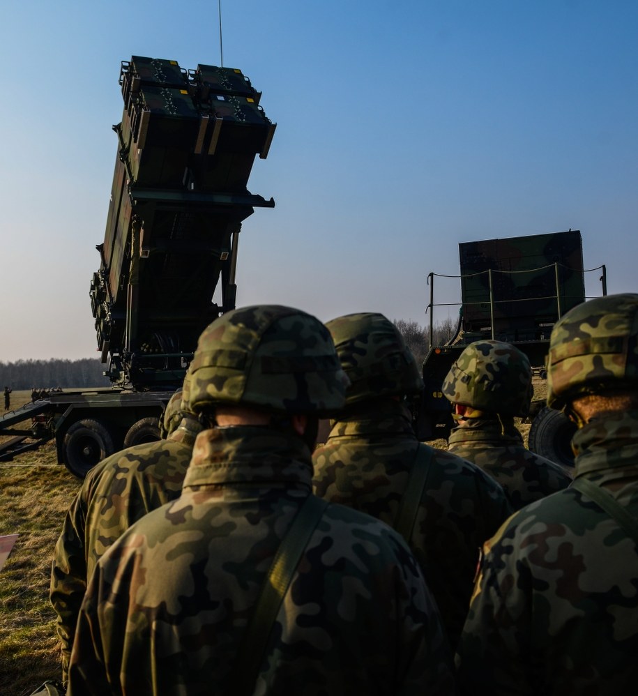 Pokaz baterii Patriot w Sochaczewie / 	Jakub Kamiński    /PAP