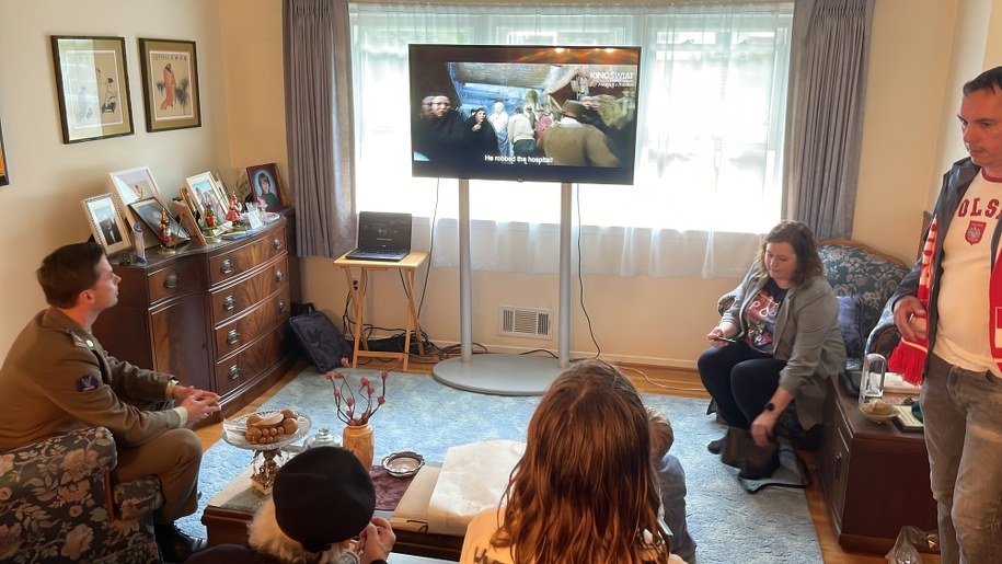 Pokaz filmu "Czerwone maki" /Paweł Żuchowski /RMF FM