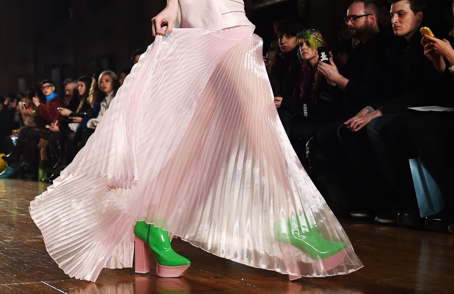 Pokaz marki Fyodor Golan w Londynie /ANDY RAIN /PAP/EPA