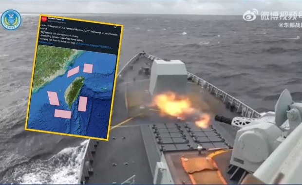 Pokaz siły Chin wokół Tajwanu. Tajpej mówi o "irracjonalnych prowokacjach"