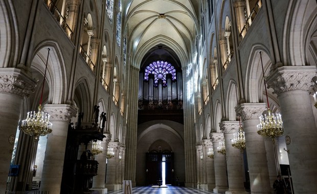 Pokazano wnętrze katedry Notre Dame po odbudowie. "To może szokować"