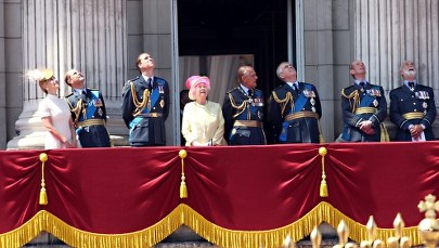 Pokazowy przelot w Londynie w rocznicę rozpoczęcia bitwy o Anglię