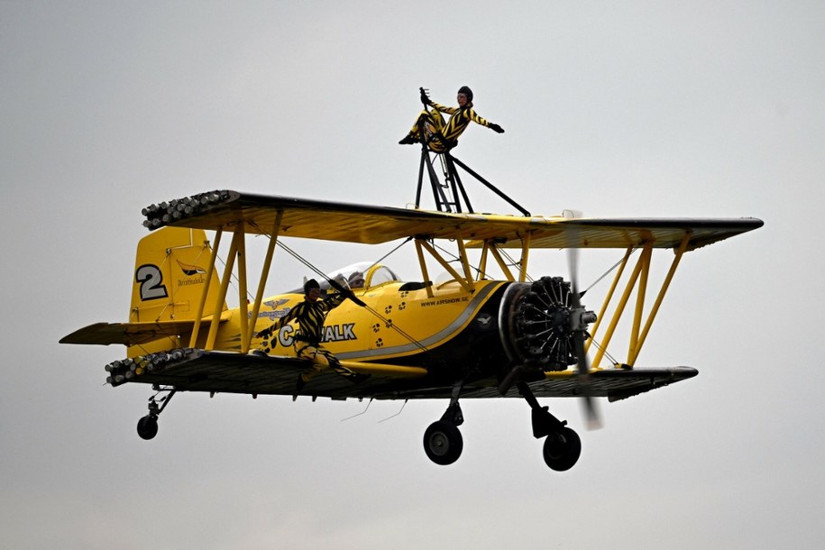 Pokazy lotnicze w Lesznie w 2024 roku /SERGEI GAPON/AFP/East News /East News