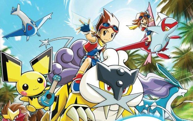 Pokemon: Ranger Guardian Signs - motyw graficzny /Informacja prasowa