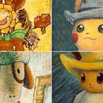 Pokemony na obrazach Van Gogha. W muzeum zapanował chaos