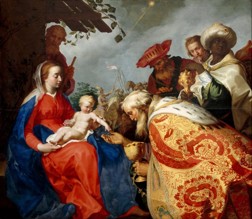 "Pokłon Trzech Króli" - obraz autorstwa Abrahama Bloemaerta z 1624 r. / Heritage Images / Contributor /Getty Images