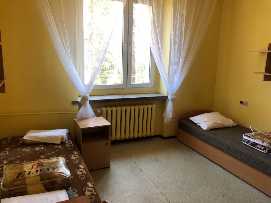 Pokój  w akademiku UE w Katowicach-Ligocie /Anna Kropaczek /RMF FM