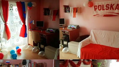 Pokoje i biura gotowe na mecz z Rosją. Zobacz zdjęcia z 8. rundy konkursu