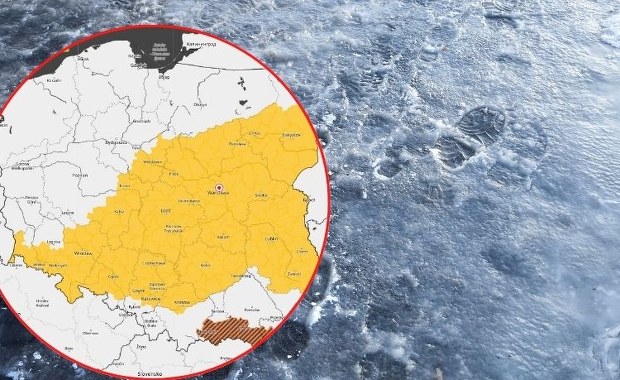 ​Pół Polski na ślizgawce. Jest ostrzeżenie dla 11 województw