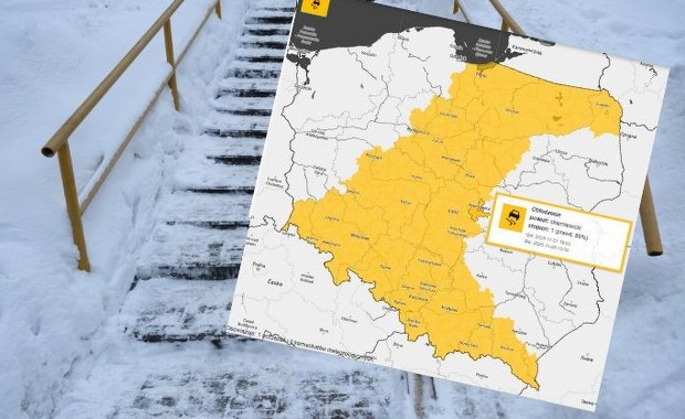 Pół Polski na żółto. IMGW wydał ostrzeżenia