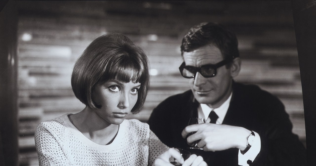 Pola Raksa i Wiesław Gołas w filmie "Beata" (1964) /Bauer /AKPA