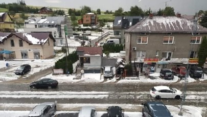 Pola są spustoszone. Trwa liczenie strat po wielkim gradobiciu w Korzennej