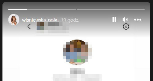 Pola Wiśniewska upubliczniła wiadomość od hejtera /Instagram