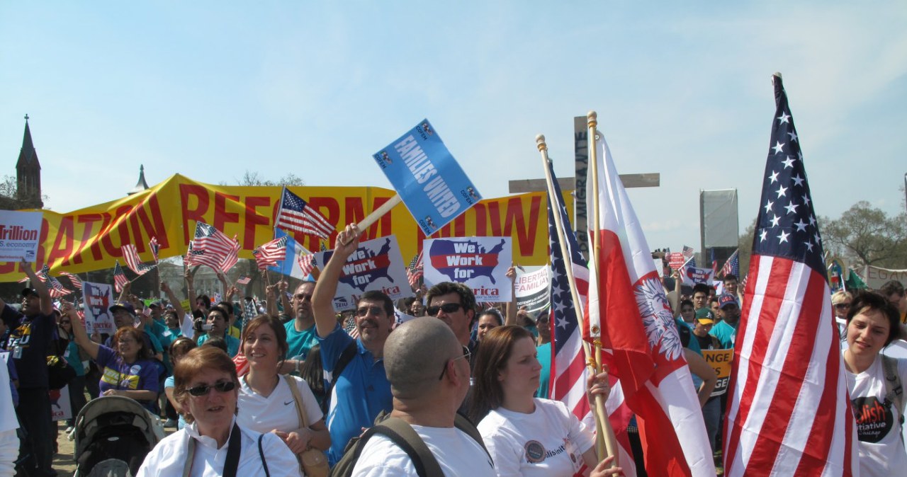 Polacy domagają się legalizacji swojego pobytu w USA