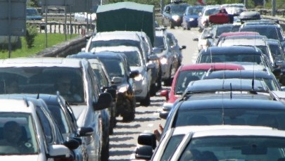 Polacy jadą nad morze. Spore korki w Lubuskiem