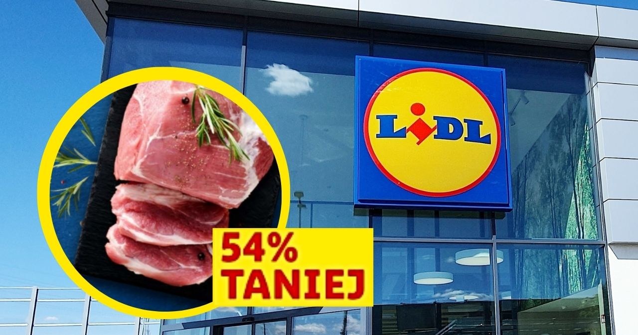 Polacy masowo ruszyli do Lidla! Od dziś mięso dużo taniej /Lidl /INTERIA.PL