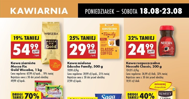 Polacy narzekają na ceny kawy. Biedronka ma na to swoją odpowiedź /Biedronka /INTERIA.PL