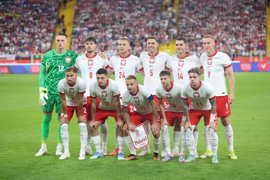 Polacy przed meczem z Mołdawią /Michał Meissner /PAP