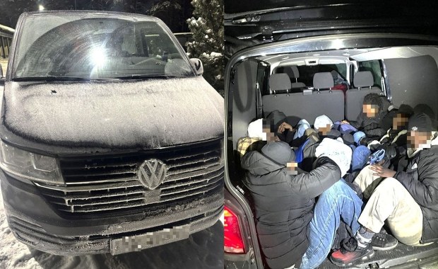 Polacy przemycali 10 osób z Afryki. Wpadli w ręce strażników