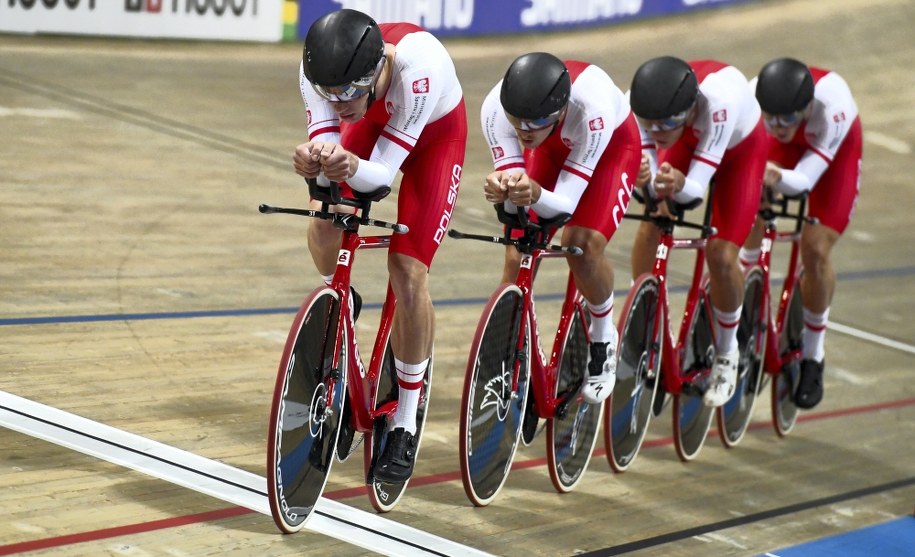 Polacy: Szymon Sajnok, Adrian Kaiser, Szymon Krawczyk i Bartosz Rudyk /Piotr Nowak /PAP