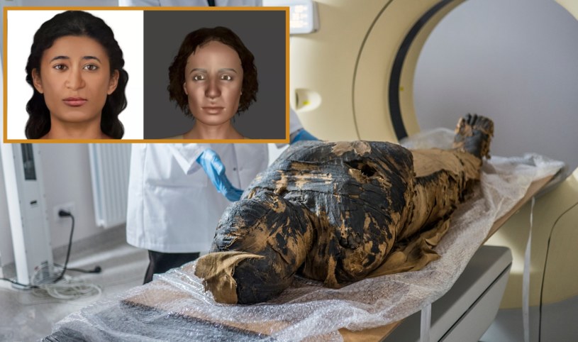 Polacy zrekonstruowali twarz 2000-letniej mumii. Dzięki temu mogą zupełnie inaczej badać historię /Olek Leydo /materiały prasowe