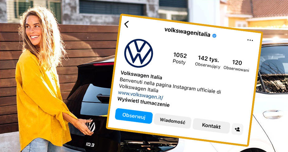 Połączenie wyrazów "Volkswagen" i "Italia" dało niefortunny efekt /materiały prasowe