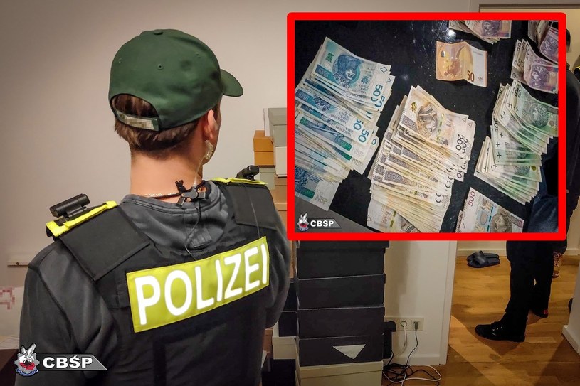 Połączone siły niemieckiej i polskiej policji rozbiły grupę złodziei samochodów /źródło: cbsp.policja.pl /Policja