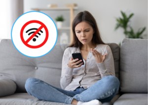 En línea sin internet.  ¿Qué haces cuando hay Wi-Fi y el teléfono no tiene red?