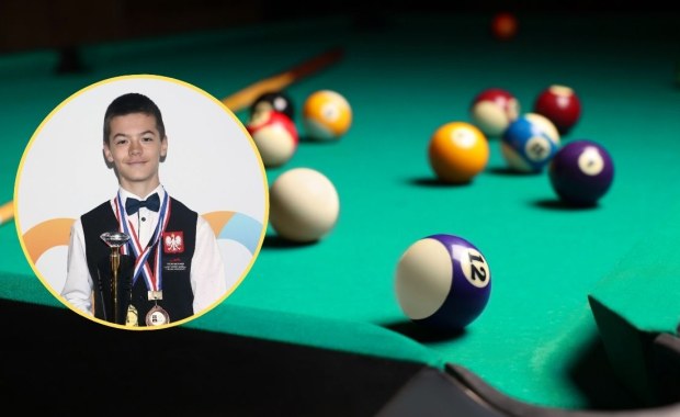 Polak pisze historię snookera. 14-letni Michał Szubarczyk mistrzem świata