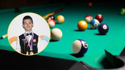 Polak pisze historię snookera. 14-letni Michał Szubarczyk mistrzem świata