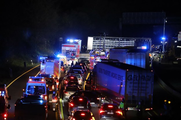 Polak spowodował serię wypadków w Niemczech /SASCHA THELEN/AFP/East News /East News