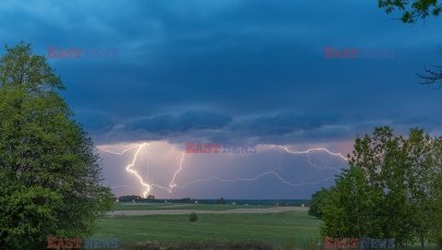 Połamane drzewa, zalane podwórka. Podkarpacie po burzach  