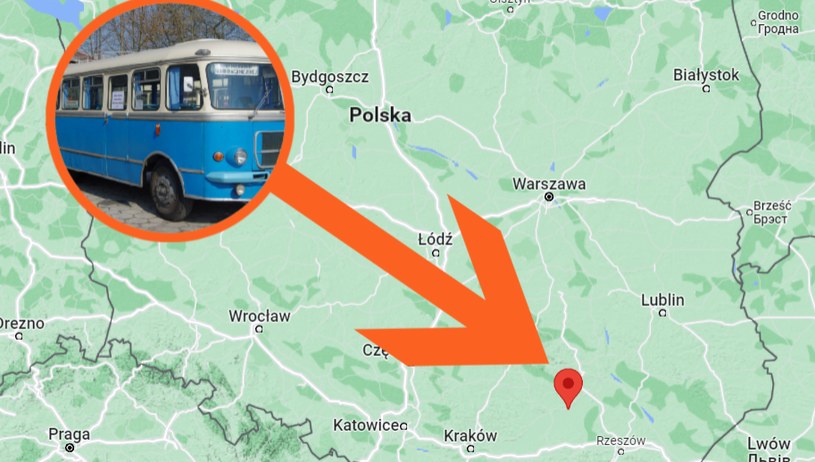Połaniec to miasto  w południowo-wschodniej Polsce. Google Maps /domena publiczna