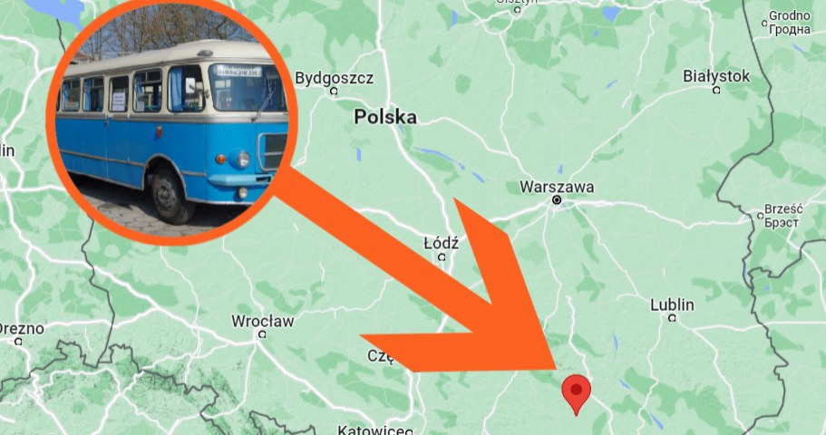 Połaniec to miasto  w południowo-wschodniej Polsce. Google Maps /domena publiczna