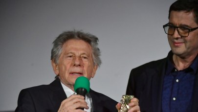 Polański odebrał w Łodzi statuetkę Złotego Glana