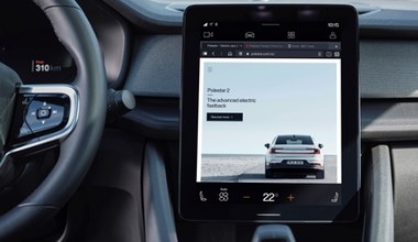 Polestar 2 z nową... przeglądarką internetową