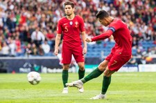 Półfinał Ligi Narodów: Portugalia - Szwajcaria 3-1. Hat-trick Ronaldo