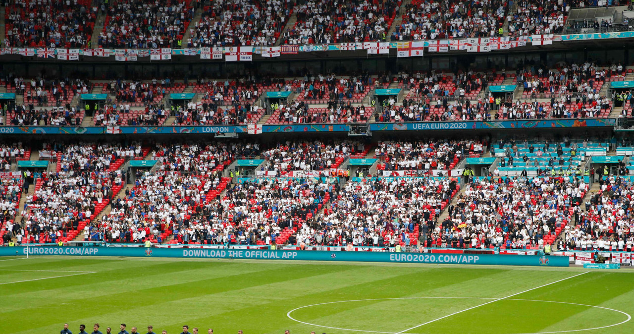 Półfinały i finał Euro 2020 na Wembley /Matthew Childs / POOL /East News