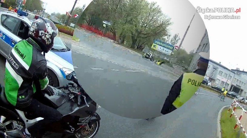 Policja apeluje o pomoc w ustaleniu tożsamości motocyklisty /Policja