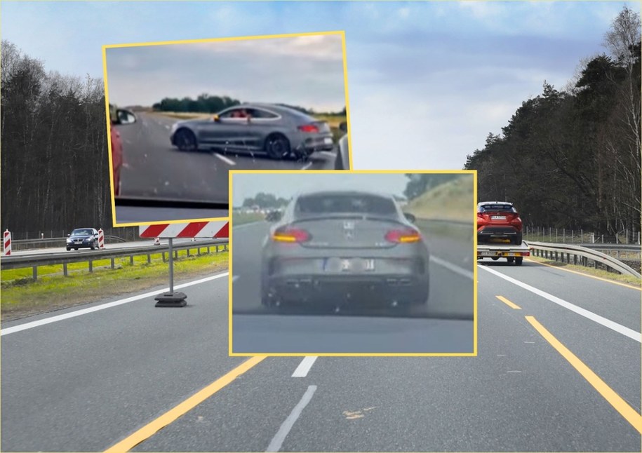 Policja apeluje w sprawie kierowcy mercedesa, który siał postrach na A4 /