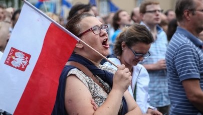 Policja: Demonstracje przed Sądem Najwyższym i Senatem bez incydentów