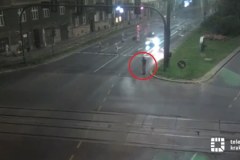 Policja dotarła do świadka wypadku przy moście Dębnickim w Krakowie