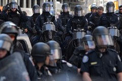 Policja interweniuje podczas protestów przeciw G20 