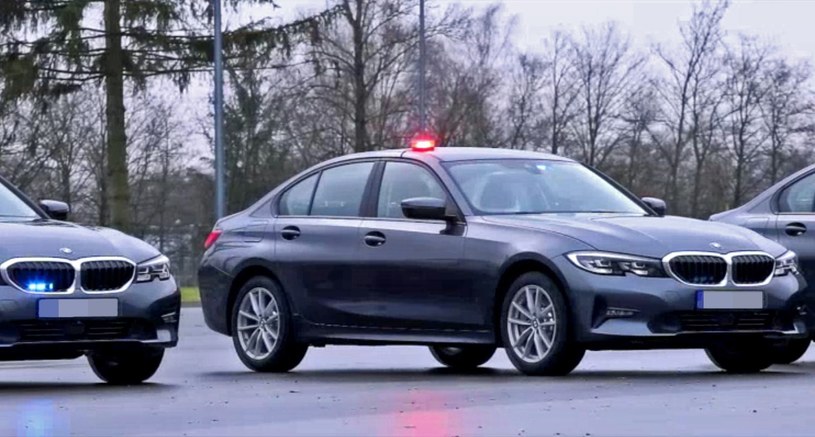 Policja już od lat korzysta z BMW serii 3 (obecnej jak i poprzedniej generacji) /Policja