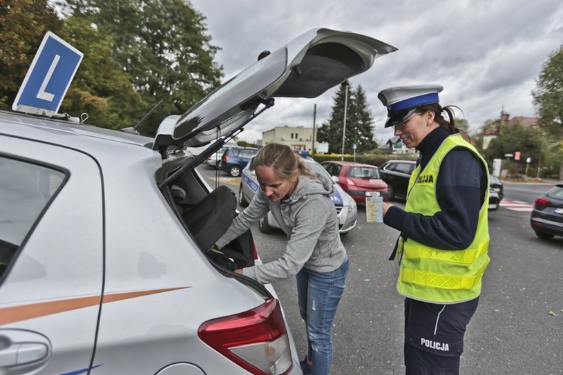 Policja może przeszukać samochód podczas każdej kontroli /Fot. Piotr Jedzura /Reporter