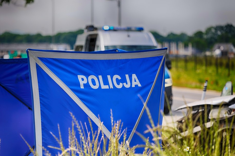 Policja na miejscu wypadku /Zdjęcie ilustracyjne /Shutterstock
