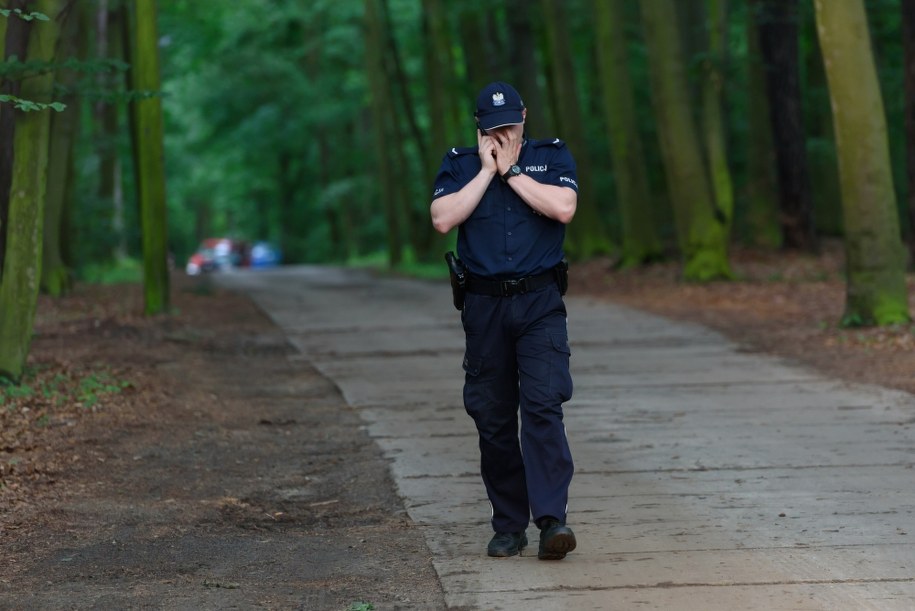Policja na miejscu zdarzenia /pap/Jakub Kaczmarczyk /PAP