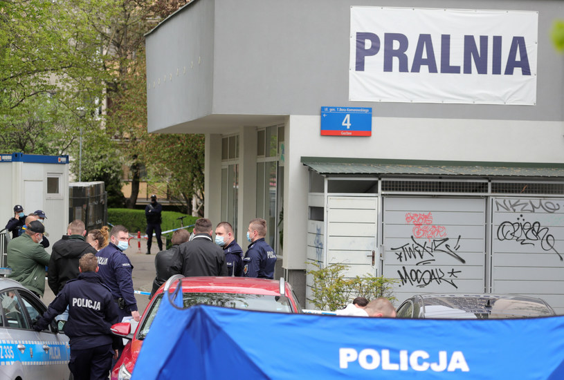 Policja na miejscu zdarzenia /Piotr Molecki /East News