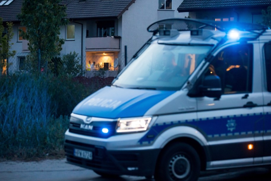 Policja na miejscu zdarzenia /Jerzy Muszyński /PAP